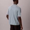 Polo-Pullover aus Leinenmischung Polo-Pullover aus Leinenmischung