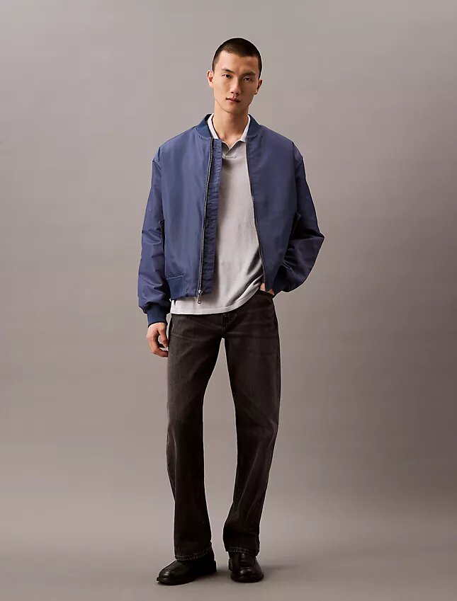 Polo-Pullover aus Leinenmischung Polo-Pullover aus Leinenmischung