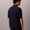 Polo-Pullover aus Leinenmischung Polo-Pullover aus Leinenmischung