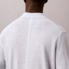 Polo-Pullover aus Leinenmischung Polo-Pullover aus Leinenmischung