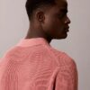Polo-Pullover aus Waffelpiqué Polo-Pullover aus Waffelpiqué