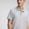 Polohemd aus glatter Baumwollmischung Polohemd aus glatter Baumwollmischung