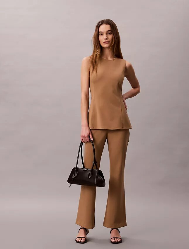 Ponte-Hose mit ausgestelltem Bein Ponte-Hose mit ausgestelltem Bein