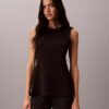 Ponte-Oberteil ohne Ärmel Ponte-Oberteil ohne Ärmel