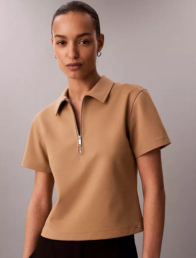 Ponte-Polo-T-Shirt Ponte-Polo-T-Shirt