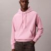 Premium-Frottee-Hoodie mit Monogram in lockerer Passform Premium-Frottee-Hoodie mit Monogram in lockerer Passform