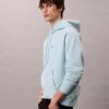 Premium-Frottee-Hoodie mit Monogram in lockerer Passform Premium-Frottee-Hoodie mit Monogram in lockerer Passform