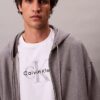 Premium-Frottee-Hoodie mit Reißverschluss und lockerer Passform