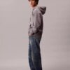 Premium-Frottee-Hoodie mit Reißverschluss und lockerer Passform