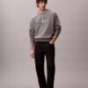 Premium-Frottee-Sweatshirt „Monologo“ in lockerer Passform Premium-Frottee-Sweatshirt „Monologo“ in lockerer Passform