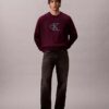 Premium-Frottee-Sweatshirt „Monologo“ in lockerer Passform Premium-Frottee-Sweatshirt „Monologo“ in lockerer Passform