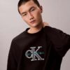 Premium-Frottee-Sweatshirt „Monologo“ in lockerer Passform Premium-Frottee-Sweatshirt „Monologo“ in lockerer Passform