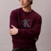 Premium-Frottee-Sweatshirt „Monologo“ in lockerer Passform Premium-Frottee-Sweatshirt „Monologo“ in lockerer Passform