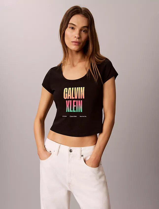 Pride Slim Scoopneck T-Shirt Pride Slim Scoopneck T-Shirt