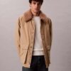 Puffer-Car-Coat mit Sherpa-Kragen Puffer-Car-Coat mit Sherpa-Kragen