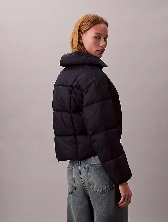 Pufferjacke mit durchgehendem Monogram Pufferjacke mit durchgehendem Monogram