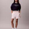 Pull-On-Shorts aus Baumwollpopeline Pull-On-Shorts aus Baumwollpopeline