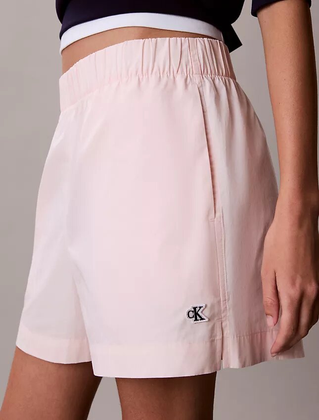 Pull-On-Shorts aus Baumwollpopeline Pull-On-Shorts aus Baumwollpopeline