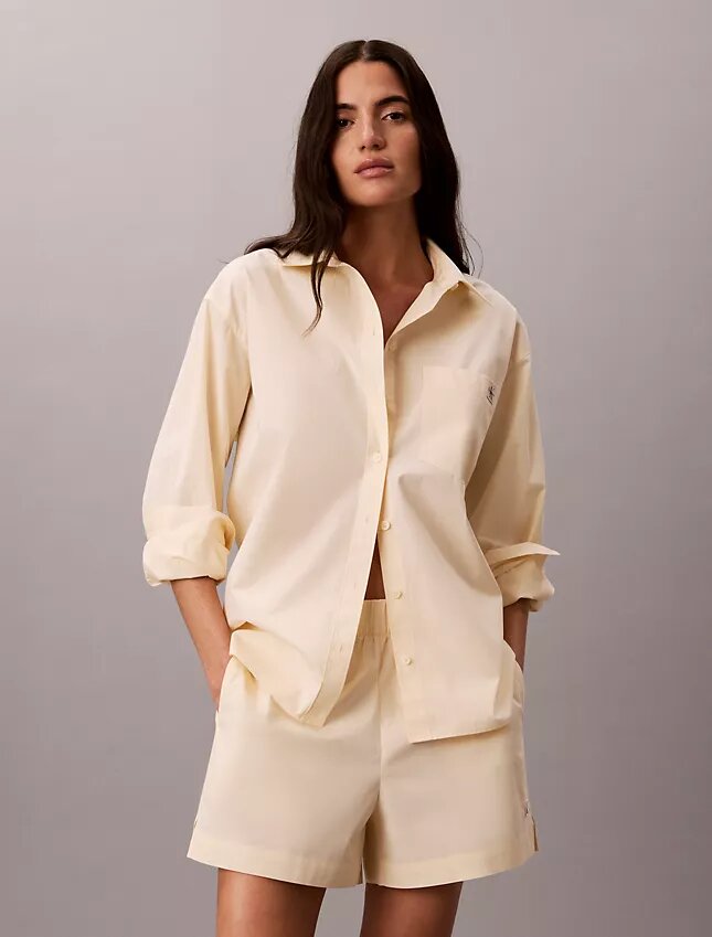 Pull-On-Shorts aus Baumwollpopeline Pull-On-Shorts aus Baumwollpopeline