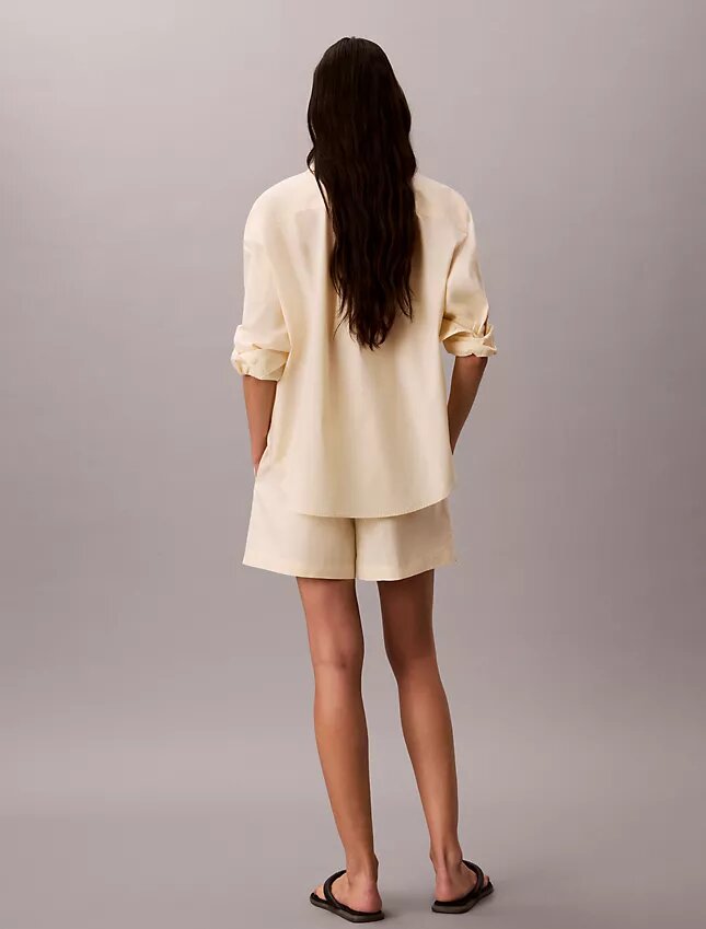 Pull-On-Shorts aus Baumwollpopeline Pull-On-Shorts aus Baumwollpopeline