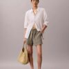 Pull-On-Shorts aus doppelter Gaze Pull-On-Shorts aus doppelter Gaze