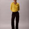 Pullover aus Merinowolle mit V-Ausschnitt Pullover aus Merinowolle mit V-Ausschnitt