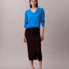 Pullover aus Merinowolle mit V-Ausschnitt Pullover aus Merinowolle mit V-Ausschnitt
