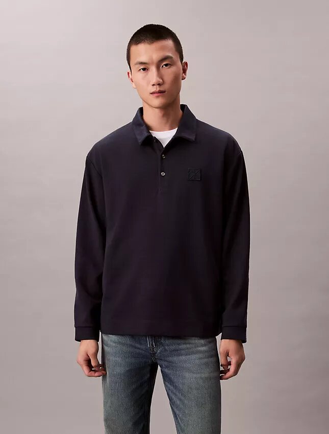 Pullover mit Emblem-Logo Pullover mit Emblem-Logo