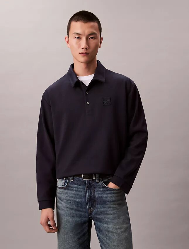 Pullover mit Emblem-Logo Pullover mit Emblem-Logo