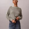 Pullover mit offenem Strickmuster Pullover mit offenem Strickmuster