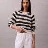 Pullover mit offenem Strickmuster Pullover mit offenem Strickmuster