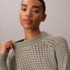 Pullover mit offenem Strickmuster Pullover mit offenem Strickmuster