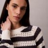 Pullover mit offenem Strickmuster Pullover mit offenem Strickmuster