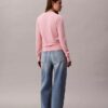 Pullover mit Rundhalsausschnitt aus extrafeiner Merinomischung Pullover mit Rundhalsausschnitt aus extrafeiner Merinomischung