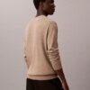 Pullover mit Rundhalsausschnitt aus extrafeiner Merinomischung Pullover mit Rundhalsausschnitt aus extrafeiner Merinomischung