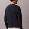 Pullover mit Rundhalsausschnitt aus Leinenmischung Pullover mit Rundhalsausschnitt aus Leinenmischung