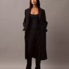 Pullover mit U-Ausschnitt und Rippstrick Pullover mit U-Ausschnitt und Rippstrick