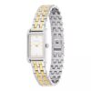 Rechteckige Zifferblatt-Armbanduhr mit Gliederarmband Rechteckige Zifferblatt-Armbanduhr mit Gliederarmband