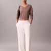 Reisehose aus Stretch-Crêpe Reisehose aus Stretch-Crêpe