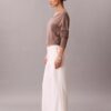 Reisehose aus Stretch-Crêpe Reisehose aus Stretch-Crêpe