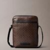 Reporter-Tasche mit durchgehendem Emblem-Logo Reporter-Tasche mit durchgehendem Emblem-Logo