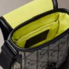Reporter-Tasche mit Emblem-Jacquard Reporter-Tasche mit Emblem-Jacquard