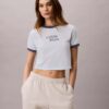 Ringer-T-Shirt mit Logo-Grafik Ringer-T-Shirt mit Logo-Grafik