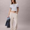 Ringer-T-Shirt mit Logo-Grafik Ringer-T-Shirt mit Logo-Grafik