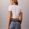 Ringer-T-Shirt mit Logo-Grafik Ringer-T-Shirt mit Logo-Grafik