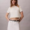 Ringer-T-Shirt mit Logo-Grafik Ringer-T-Shirt mit Logo-Grafik