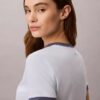 Ringer-T-Shirt mit Logo-Grafik Ringer-T-Shirt mit Logo-Grafik