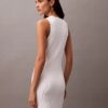 Ripp-Minikleid ohne Ärmel Ripp-Minikleid ohne Ärmel