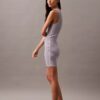 Ripp-Minikleid ohne Ärmel Ripp-Minikleid ohne Ärmel