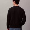 Ripppullover mit durchgehendem Emblem-Logo